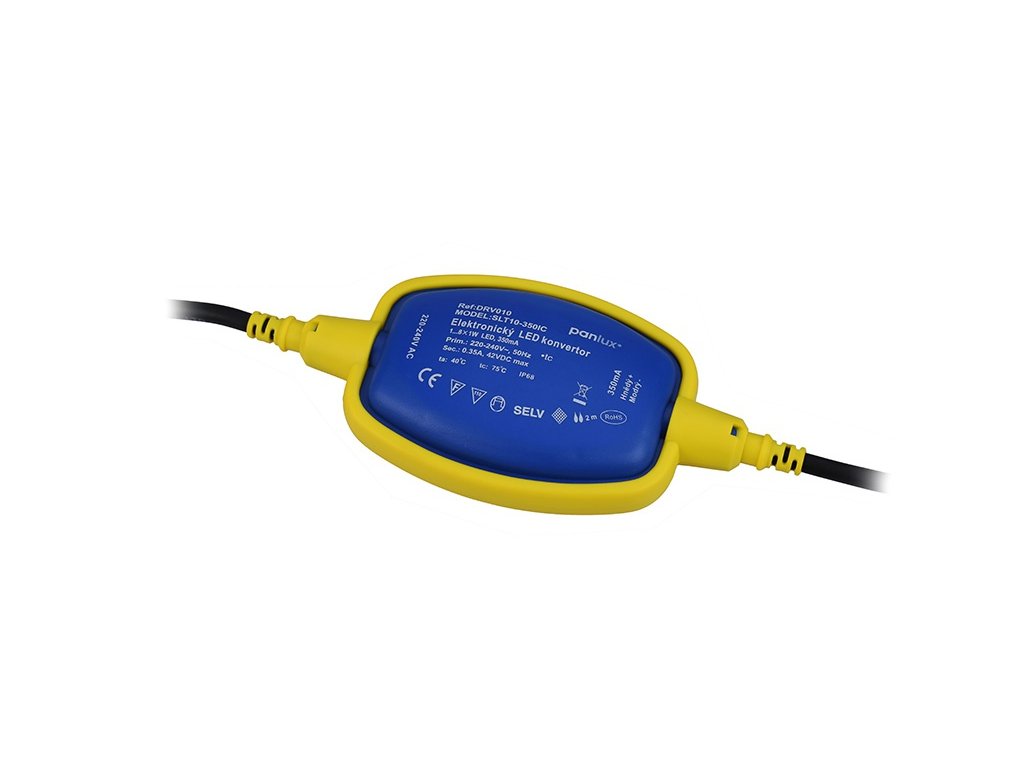 PANLUX LED DRIVER VODOTĚSNÝ 10W 350mA