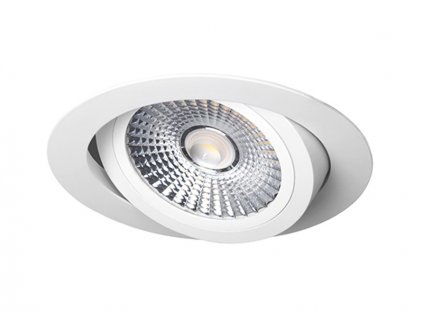 Výklopný LED podhled VP COB bodovka 6W, bílá - teplá bílá