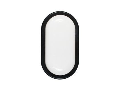 LEDMED Přisazené ekonomické LED svítidlo OVAL LED BASE 6W černá