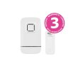 Bezdrátový domovní zvonek PIEZO BELL BATTERY - bezbateriové tlačítko