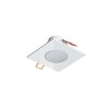 Pevný LED podhled SPOTLIGHT IP65 SQUARE bodovka, bílá - teplá
