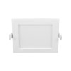 Hranaté podhledové LED svítidlo DOWNLIGHT CCT SQUARE IP44 6W bílý