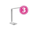 SET 2x stolní LED lampička MASTER s integrovanou bezdrátovou nabíječkou, bílá