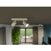 LEDMED bodové svítidlo METRO 2 GU10 bílá 2x5W 120° 3000K - teplá bílá