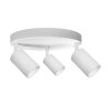 LEDMED bodové svítidlo METRO 3 ROUND GU10 bílá 3x5W 38° 4000K - neutrální bílá