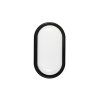 LEDMED Přisazené ekonomické LED svítidlo OVAL LED BASE 6W černá