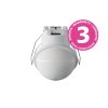 SENSOR P stropní 360° vestavný, IP54 bílá