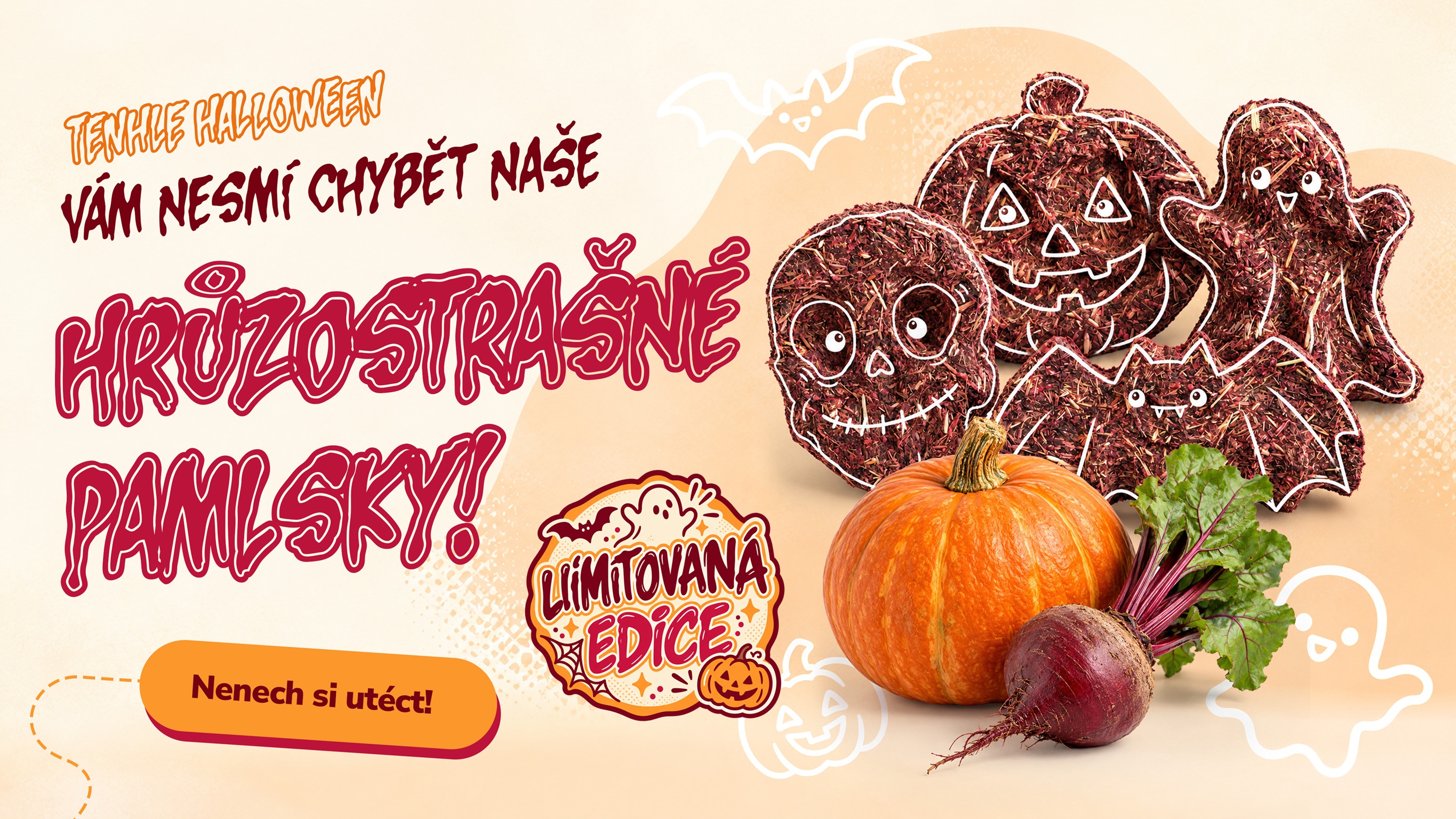 Halloweenské keksy