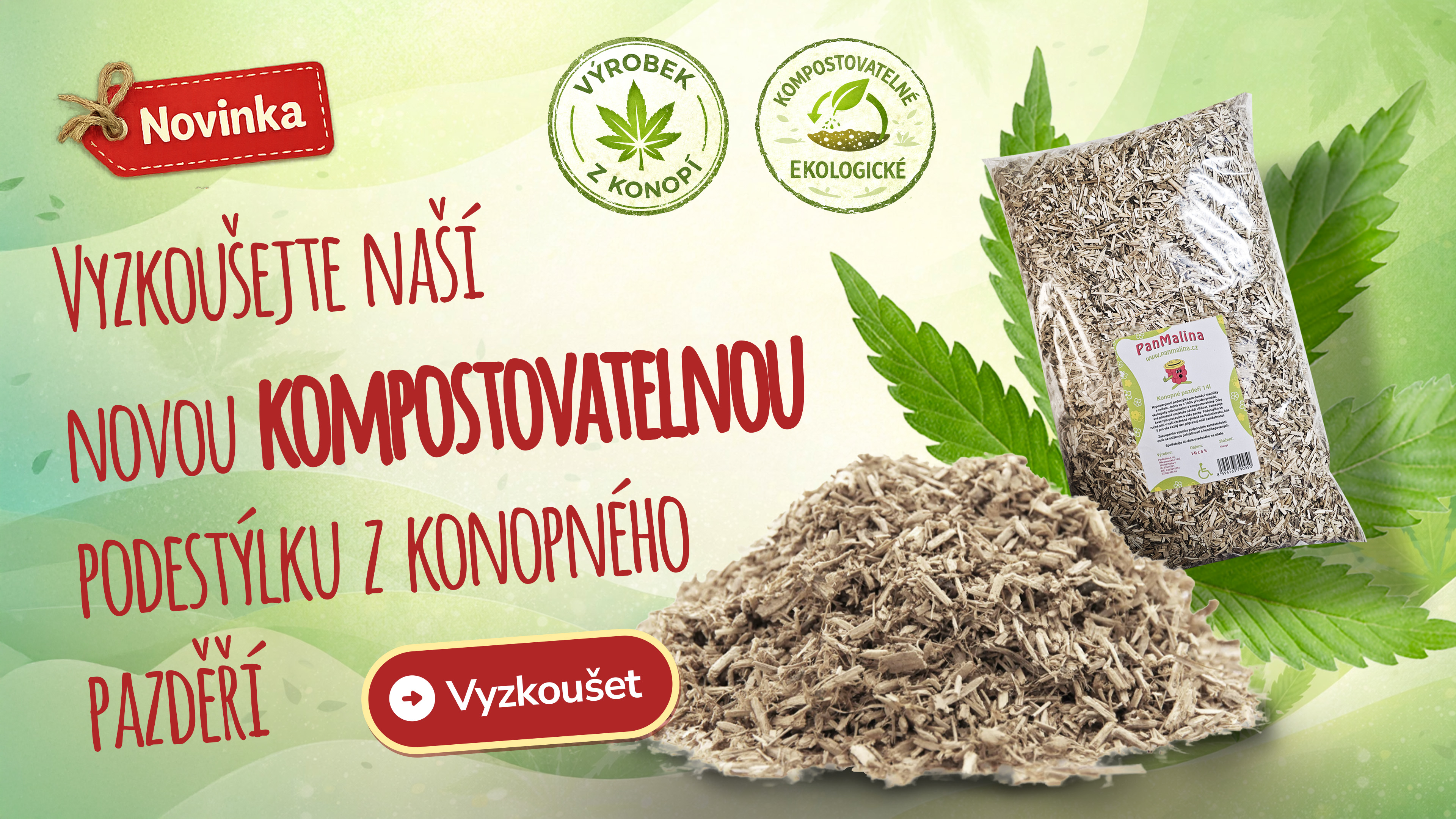 Novinka Konopné pazděří