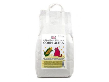 Podestýlka Rebel Cat přírodní,hrudkující Corn Ultra 7l