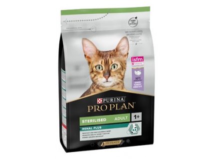 ProPlan Cat Adult Sterilised Renal Plus Turkey 10kg