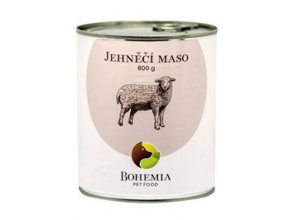 BOHEMIA MASO Jehněčí ve vlastní šťávě 800g