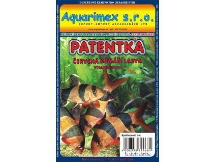 cervena komari larva patentka 100g original