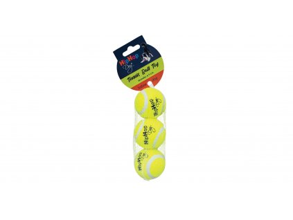 Tenisový míč pískací 5 cm (3 ks v bal.)