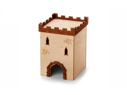 33014 dreveny domek hrad pro krecky 9x9x14cm 01