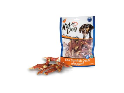 KIDDOG mořské sluneční rybičky obalené kachním masíčkem 250 g
