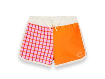 KIETLA ICONIK plavky s uv ochranou sortky tartan red