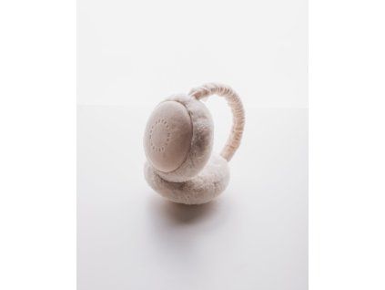 Hrejivé klapky na uši Soft Ivory