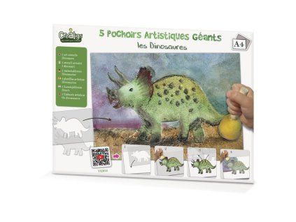 dinosaury kresliace sablony
