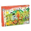 dj07590 objavovacie puzzle dzungla 35 dielikov 2