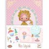 dj06980 tinyly miss lilypink odnimatelne samolepky
