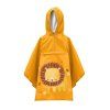 kids rain poncho chompy the lion