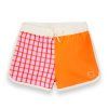 KIETLA ICONIK plavky s uv ochranou sortky tartan red