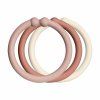 BIBS LOOPS KRUZKY Blush Woodchuck Ivory