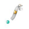 set smyklavky a lopticiek do vody matchstick monkey white