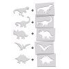 kresliace sablony dinosaury 1