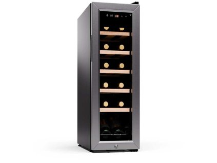 7709 vinoteka klarstein shiraz premium smart 12 slim 12 lahvi