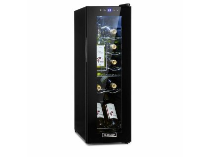 8015 vinoteka klarstein shiraz 12 slim 12 lahvi