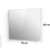 6851 1 infracerveny ohrivac klarstein marvel mirror 60x70cm