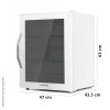 5174 6 lednice na napoje klarstein beersafe xl quartz 60l