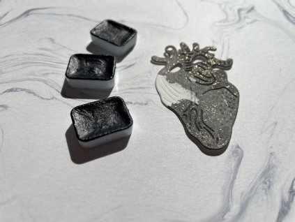 BLACK DAHLIA - akvarelová barva 1ml