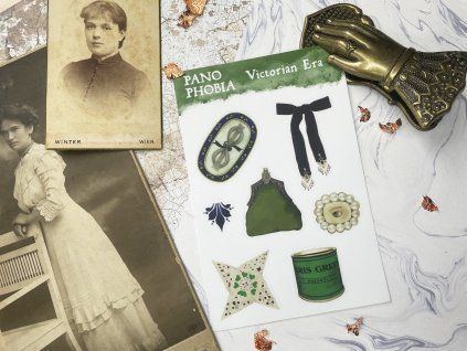 VICTORIAN ERA Samolepky