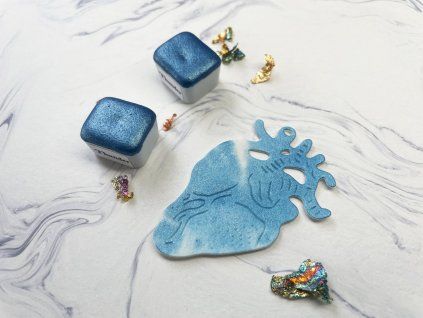 THUNDER - třpytivá akvarelová barva 2ml