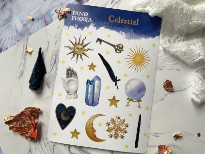 CELESTIAL Samolepky