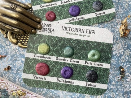 VICTORIAN ERA Akvarelový Vzorník