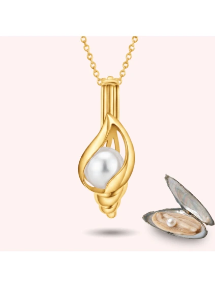 zlata musle musle s perlou