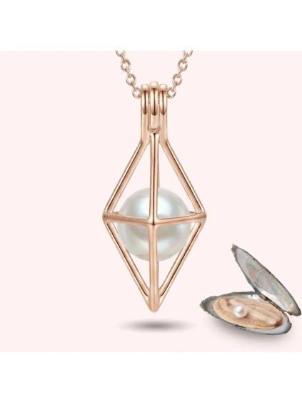 ruzova pyramida musle perlou