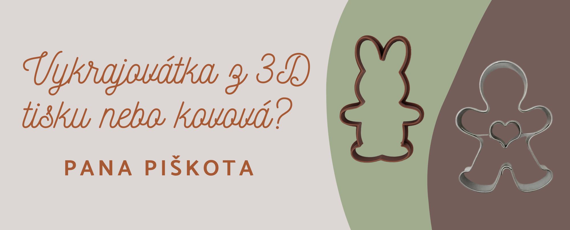 Vykrajovátka z 3D tisku vs. kovová: Proč si pečení bez plastových 3D tvarů už nepředstavíte?