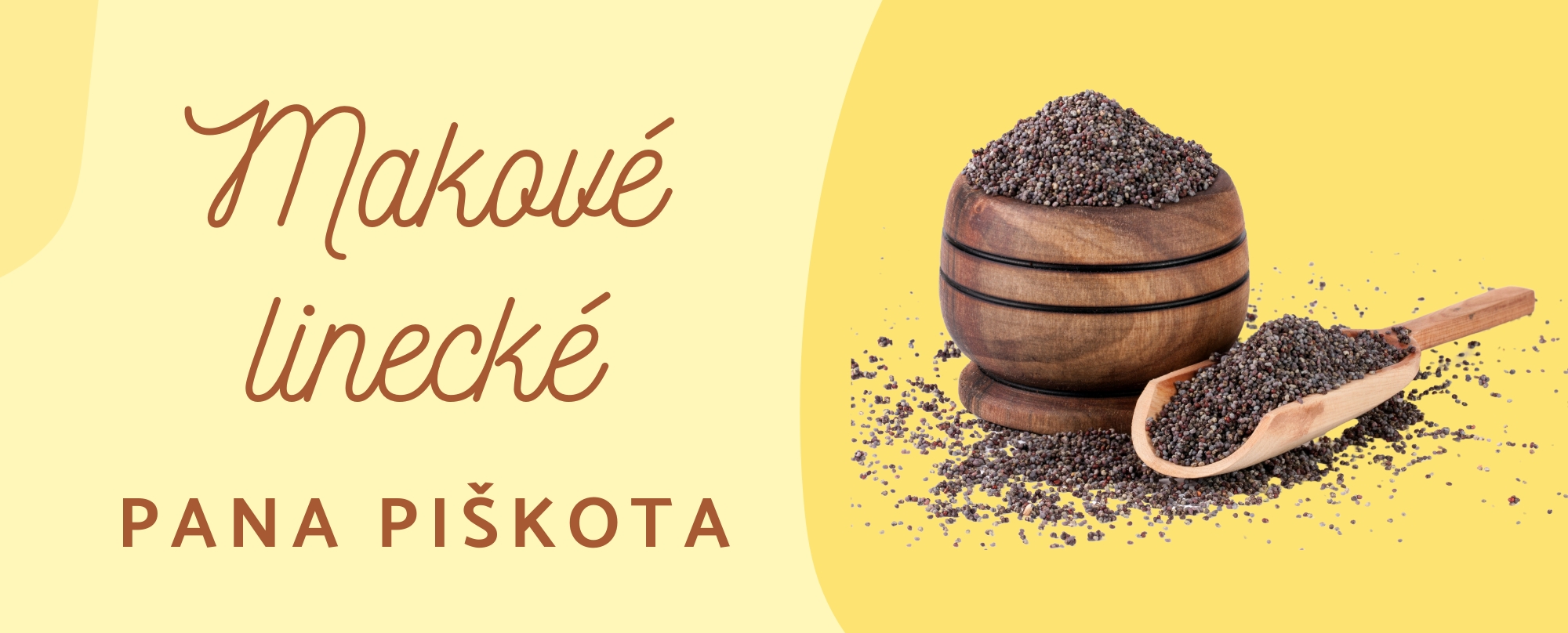 Makové linecké s citronovým krémem