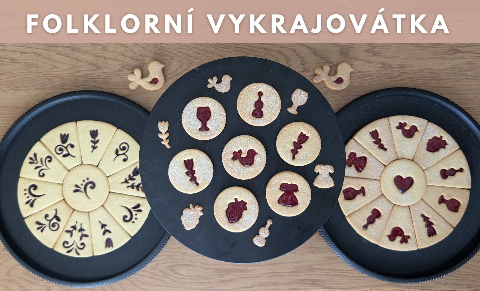Folklorní vykrajovátka na cukroví