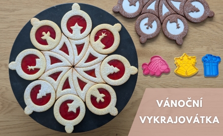 Svatební vykrajovátka na sušenky a linecké