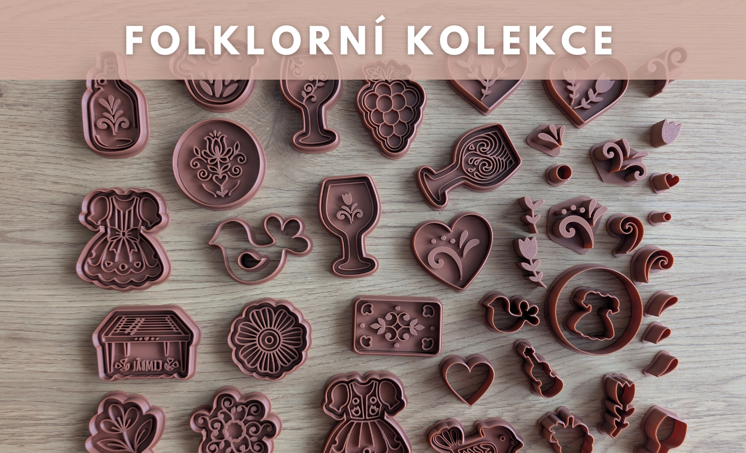 Folklorní kolekce vykrajovátek