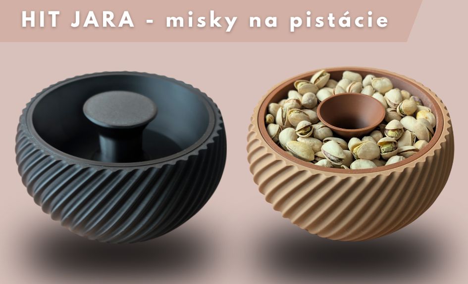 Miska na pistácie - chytrá miska