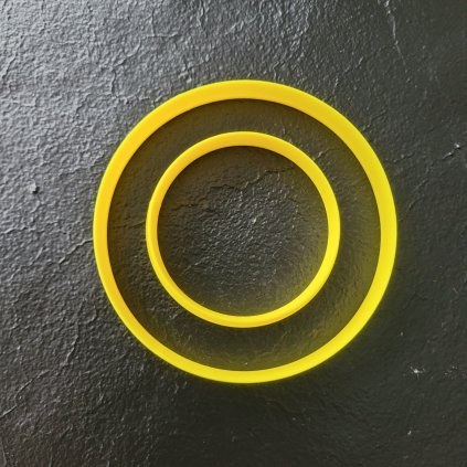 Kruh 5 a 8 cm vykrajovátko