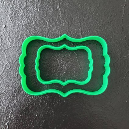 Vykrajovátko Elegantní obdélník  | Jednoduché vykrajovátko