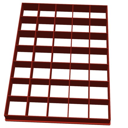 Vykrajovátko na malé koláčky 3,5 cm pole 7x5